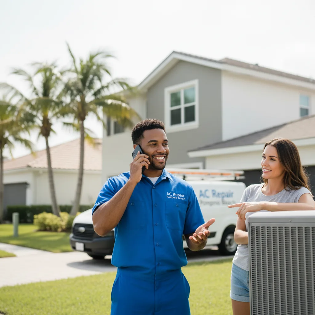 AC Repair Pompano Beach customer support in Cape Coral